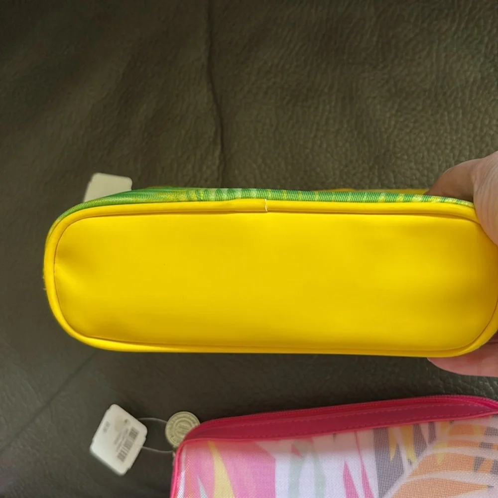 Bath and body set of two neon cases